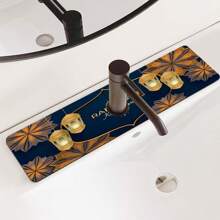 1 件咖啡垫 - 隐藏污渍吸收橡胶背衬速干垫适用于厨房柜台咖啡吧配件碗碟干燥垫适用于咖啡机咖啡机咖啡壶浓缩咖啡机 - 多色 - 查看 4