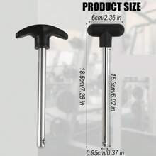 1pc Replacement Weight Stack Selector Pin For Weider Weight-Stacking Machines, Fitness Equipment Selector Pin, Sports Equipment Accessory - Multicolor - View 3