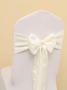 10/1 Piece Set (17.78 X 274.32 Cm) Multi Color Optional Satin Chair Belt Suitable For Wedding Chairs, Bow Belt, Chair Tie, Chair Cover Fixing Belt Suitable For All Parties Such As Birthday Parties, Bachelor Parties, Wedding Parties, Etc., On-Site Chair Decoration, Hotel Conference Hall Chair Decoration, Wedding Venue Chair Backrest Bow Decoration Belt, Suitable For Multi Scene Use - Multicolor - View 18
