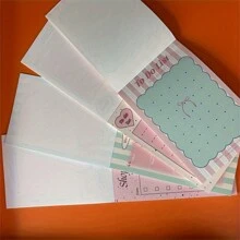 50-Pack Non-Stick Notepads, Candy-Colored To-Do List, Shopping List, Weekly Planner, Rectangular Sticky Note Pads For Office, Home, And School Use