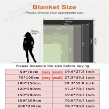 1 pieza Manta/Manta de forro polar suave de franela con diseño de panda, lavable a máquina, sin desprendimiento, para el hogar, la oficina, el coche, los viajes, el picnic, la fiesta, el cumpleaños, la graduación - Diseño de color vibrante