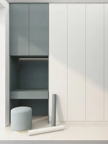 1 Pc Waterproof And Heat Resistant Easy Paste Self-Adhesive Kitchen Wallpaper For Cabinet Doors And Countertops - Oil Proof PVC, Renovation Stickers Peel Wall Panels, Wall Paper, Wallpapers, Spring Decoration Items Refresh Your Home, Rama Decoration Stickers - Multicolor - View 1