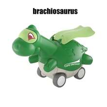 恐龙斗篷玩具回力车，互动式，适合 3-5 岁男孩，鼓励步行学习，吸引儿童活动