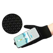 2 Stück Outdoor Herbst/Winter Warme Handschuhe, Fleece Laufhandschuhe für Herren, wind-beständige Touch Screen Fitness Sport Fotografie Fahrrad Handschuhe