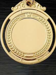 1 pezzo/3 pezzi/5 pezzi/10 pezzi Medaglie d'oro, d'argento e di bronzo, medaglie di premio per sport, maratone, scuole, aziende, forniture scolastiche, ritorno a scuola