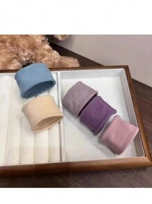 5/10件/套 新款女士彩色尼龙弹力发圈 马尾辫固定小号发绳橡皮筋发圈 随机颜色，女士适用，女性配饰，女士，美发工具，美容配饰，卷发，女士适用，秋季，旅行，美发工具，女士配饰，美发用品，秋季，女士适用，旅行，女士，美发工具，美发用品，用品，美容配饰，礼物，旅行，女士礼物，美发用品，圣诞礼物，头部配饰 - 彩色 - 查看 8