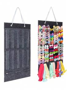 1 Giá trưng bày kẹp tóc, kẹp tóc & băng đô, giá đỡ chắc chắn cho phụ kiện tóc cho bé gái/em yêu Valentine - Nhiều màu - Xem 4