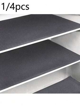 1/4/8pcs Refrigerator Liners Mats Washable, Refrigerator Mats Liner Waterproof Oilproof, Fridge Liners For Shelves, Cover Pads For Freezer Glass Shelf Cupboard Cabinet Drawer