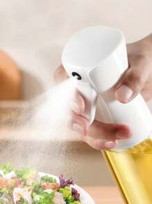 500ml Customized Plastic Oil Sprayer Bottle, Glass Pump Sprayer Bottle, Kitchen Oil Dispenser For Air Fryer & Household Use