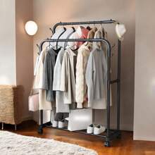 MULTIFUNCTIONAL COAT RACK - Black - View 3