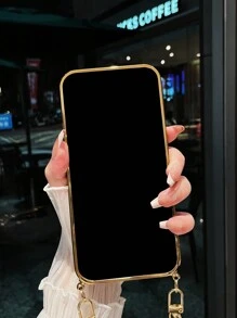 1 件钻石网格电镀激光雕刻 TPU 手机壳适用于 防水防震防摔防刮 - 手機殼和斜肩繩 - 查看 5