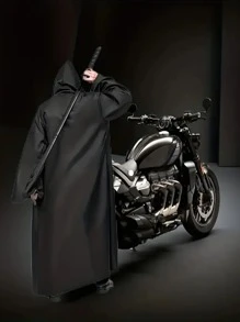 1pc Adult Festival Knight Hooded Robe Dress Up Cape For Various Party Cosplay Props - Multicolor - View 4