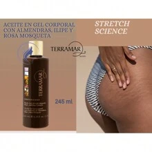 ACEITE EN GEL CORPORAL CON EXTRACTOS DE ALMENDRAS,ILIPE Y ROSA MAOSQUETA TERRAMAR / 245 ML - Marrón - Ver 2