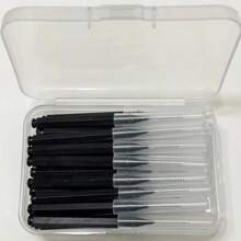 20pcs/50pcs Disposable Mini Eyebrow Brush Lightweight Eyebrow Lifting Brushes Micro Eyelash Brush Applicator Tool Portable Eyebrow Perm Brush
