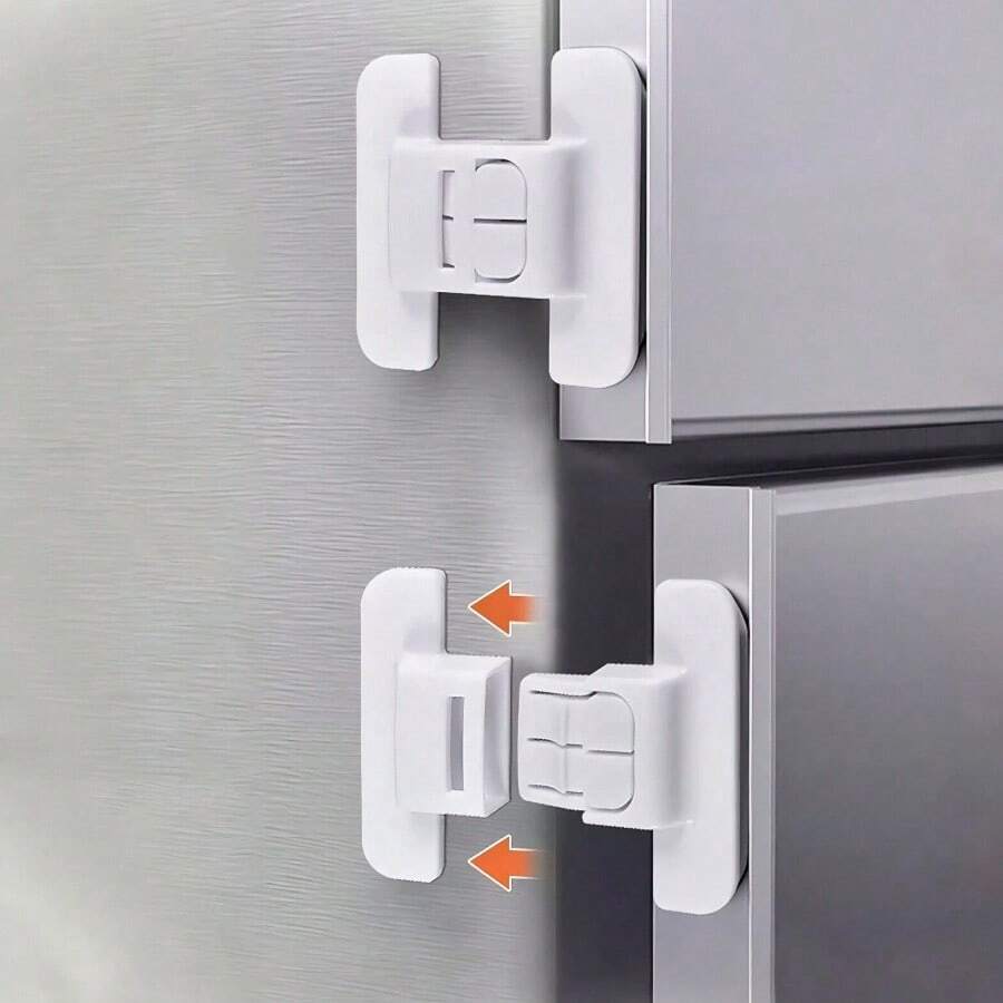 Sécurité Enfant Pour Réfrigérateur Et Four Micro-ondes - Fermeture Adhésive Sans Résidu - Sans BPA