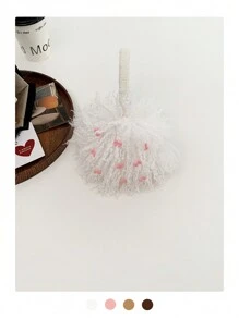 1 件原创可爱时尚耳套，冬季手工制作保暖耳套，个性化女孩毛绒耳套发带多巴胺设计，女士蓬松耳套冬季耳套可爱耳套 - 彩色 - 查看 22