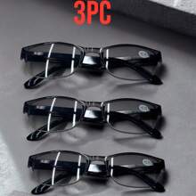 nuevas set 3 piezas de lente de sol con aumento para hombres y mujeres - Gris Oscuro - Ver 1