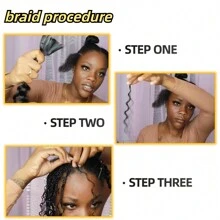 Deep Wave Bulk Hair For Braiding 2 Packs Curly Braiding Hair And Wavy No Weft No Weft Brazilian Virgin Curly Deep Wave Bulk Hair Bundles Bohemian Braiding Hair Extensions Wet And Wavy Braiding Hair