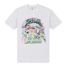 DC Comics Unisex Adult Lex Luthor T-Shirt - 100% Ringspun Cotton - 185gsm - (PN666) - White - View 1