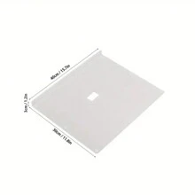 1pc Acrylic Transparent Non-Slip Cutting Board, Suitable For Kitchen, Home, Restaurant, Countertop Protection, Fruit & Vegetable Cutting, Kitchen Supplies, Apartment Essentials, Mother's Day Gift - Multicolor - View 2