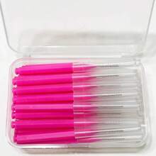 20pcs/50pcs Disposable Mini Eyebrow Brush Lightweight Eyebrow Lifting Brushes Micro Eyelash Brush Applicator Tool Portable Eyebrow Perm Brush