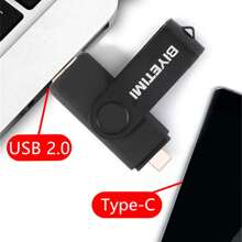 Unità flash USB con stampa laser del logo, pen drive da 64 GB, tipo C, disco flash colorato da 32 GB, dispositivo di archiviazione USB ad alta velocità, chiavetta di memoria con logo personalizzato rosso
