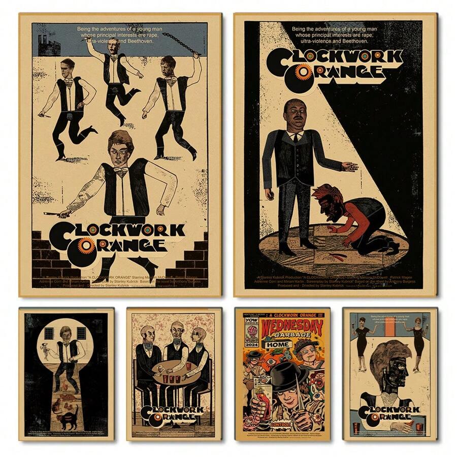 1pc Wall Arts Posters Pop Classic High Score Movie Posters, Suitable For Study And Living Rooms, Canvas Art, Gifts, Without Frame/With Frame ,Wall Art With Frame