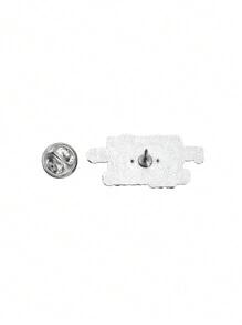 1 pièce Broche avec citation classique, accessoire de mode pour vêtements et sacs, cadeau pour ami, convient pour le port quotidien des hommes et des femmes