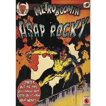 1 件英雄恶棍（未来）海报流行音乐专辑帆布画印刷客厅墙壁艺术俱乐部家居装饰礼物可选画框