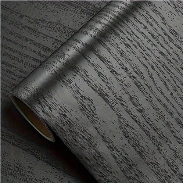 Samoprzylepna tapeta winylowa w rolce - papier kontaktowy z fakturą drewna, losowe dopasowanie, zdejmowana i wodoodporna do salonu, kuchni, sypialni, akademików - estetyczna okładzina ścienna do renowacji mebli