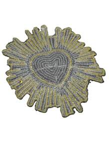 1 Peça Patch Bordado com Lantejoulas em Formato de Escudo Vermelho em Forma de Coração, Dia das Bruxas, Dia dos Namorados, Verão, Escola - 1 pedaço - Visão 8