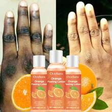 新鲜橙皮油，有效去除手部、足部及身体的死皮和老茧。这款保湿霜能够提亮肤色，滋养肌肤。母亲节礼物、送给她的礼物、节日礼物（OceAura正品）