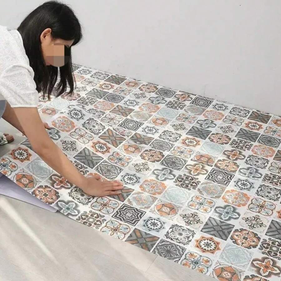 1卷厨房防油膜灶台瓷砖墙贴3d立体亮面浴室贴纸防水厨房铝塑板客厅电视背景贴纸壁纸房间装饰家居装饰墙面装饰浴室装饰卧室装饰房间装饰用品客厅装饰家居装饰客厅墙纸