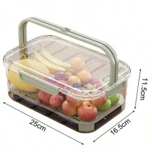 Recipiente Portátil Extraíble Para Almacenar Alimentos - transparente - Ver 7