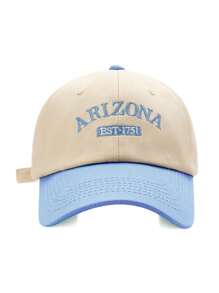 1 Unisex całoroczna modna czapka baseballowa z ochroną przeciwsłoneczną i haftem 3D Arizona1751
