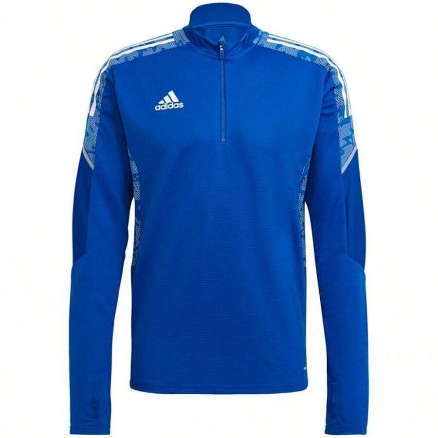 Sweatshirt Adidas Condivo 21 Training Top Primeblue M GE5421 - Blue - View 1