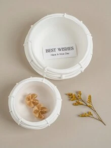 1個鄉村風鳥巢不對稱杯子矽膠模具，手工香氛蠟燭杯、多肉植物盆、石膏模具、DIY環氧樹脂收納罐手工工具，居家禮物 - Cup - 查看 4
