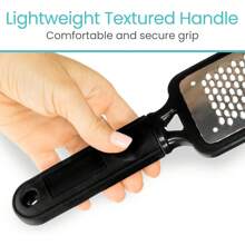 3 Pack Foot File, Feet Scraper For Dead Skin, Heel Grater, Callus Remover Scrubber Tool, Rasp For Cracked Heels - Stainless Steel Pedicure Filer For Men & Women, Use On Wet Or Dry Skin - 3 件裝 - 查看 6