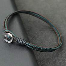 51Luckind Simple Style Grade A 3mm Thin String Bracelet For Men Vintage Handmade Bracelet Leisure Bracelet Accessories - Men's Minimalist Bracelet - View 1