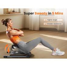 Niceday Ab Workout Machine – Ultimate Core & Stomach Trainer, Crunch & Sit-Up Machine W/ Resistance Bands, Perfect For Home Gym, 330 Lb Capacity - Xem 10