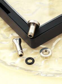 8 pièces/4 paires d'écarteurs d'oreilles en acier inoxydable et zircone double évasé de 4 mm à 14 mm. Bijoux de perçage du corps hypoallergénique pour les peaux sensibles. Boucles d'oreilles, bijoux d'oreilles pour femmes, été, plage, mariage