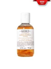 Kiehl's 科颜氏[迷你装]金盏花草本萃取爽肤水 75ml / 蕴含完整花朵及纯净萃取物。金盏花草本萃取爽肤水可用于舒缓并改善问题肌肤，维持肌肤的天然平衡与完整性。 - 75ml - 查看 7