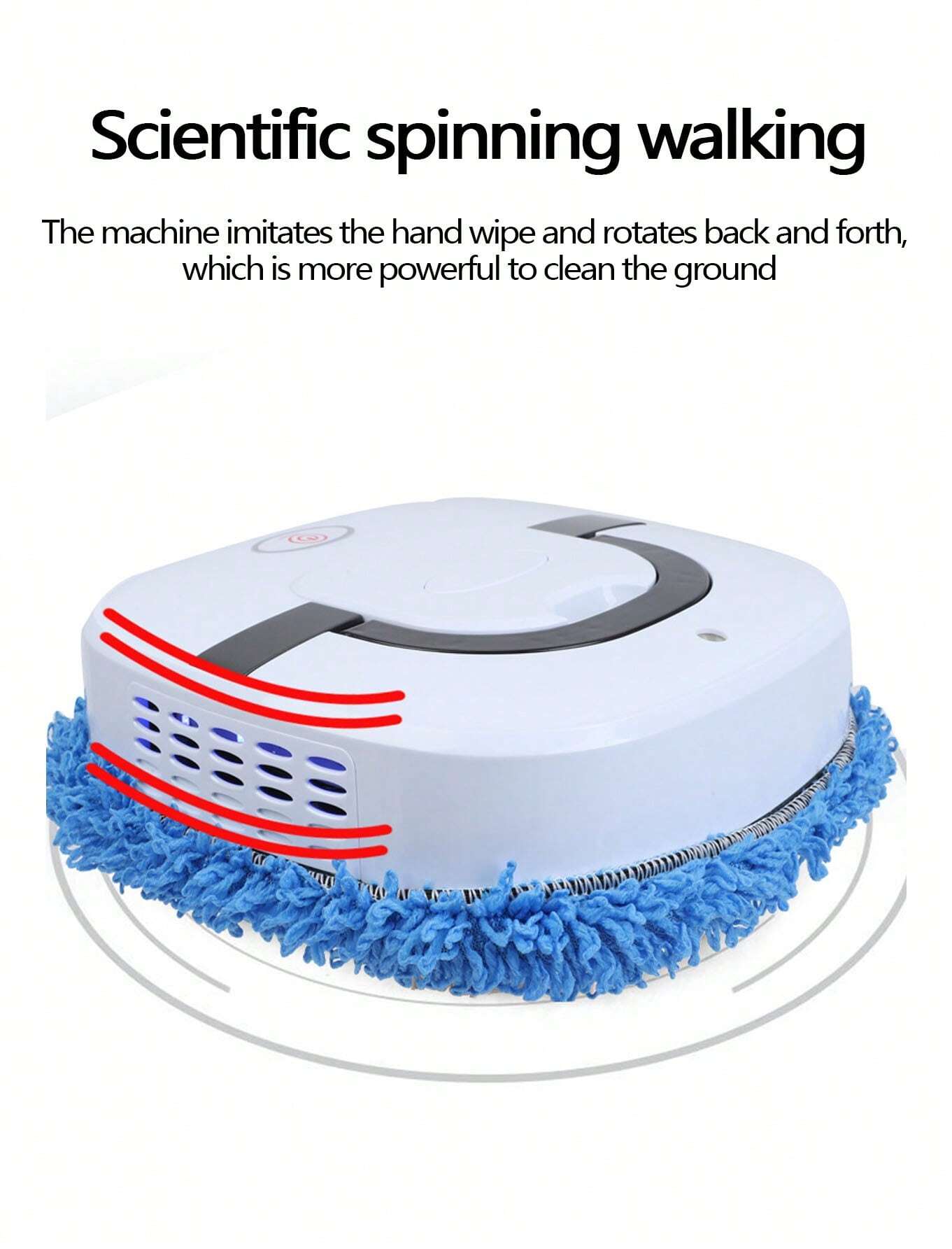 Automatic Spraying Robotic Floor Cleaner, Smart Mopping Machine All-In ...