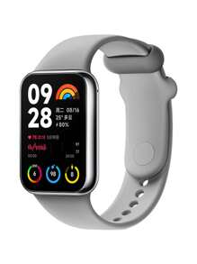 1 buah Tali Jam Tangan Silikon Cair Kompatibel dengan Mi Band 8 Pro/9 Pro, Redmi Watch 4, Tali Pengganti Kreatif dan Personalisasi Unisex, Cocok untuk Versi NFC, Tingkat Premium - Tali  9Pro/8Pro/Redmi Watch 4 - View 20
