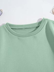 Customized Women's Round Neck Sweatshirt For Christmas Party, Thanksgiving - Add Your Own Photos/Text To Personalize T-Shirts (Family Members/Gathering Friends/Pet Photos/Favorite Patterns/Viral Memes) Easy Costume, Minimal Chic, Casual Unique, Custom Treasurefinds, Belle Costume Ideal Gifts For Her Family, Friends, Children, Pink Girls For Mother's Day, For Children's Day, For Vacation