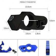 1pc Motorcycle Brake Lock, Anti-Theft Handlebar Lock, Aluminum Alloy Motorcycle Throttle Lock - Multicolor - View 5