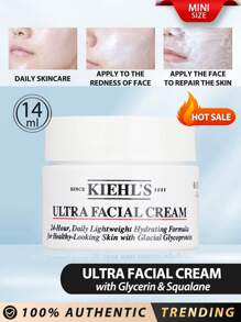 Kiehl's [Mini Size] Highly Moisturizing Face Cream 14ml, Provides Instant And Long-Lasting 24-Hour Hydration, Leaving Skin Soft, Smooth And Healthy. Balances Moisture In The Driest Areas Of The Skin. [Random Packaging (3 Styles)] - 14ml - View 1
