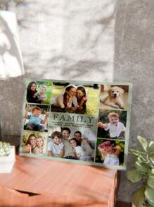 1 pièce Impression de photos personnalisées sur canevas - Art mural personnalisé pour la chambre, le salon, le mariage, les animaux de compagnie, la famille, les couples, les amis, art mural encadré, cadeau de Noël, cadeaux d'anniversaire, cadeaux pour la fête des mères, cadeau pour la fête des pères - Photos-1 - Voir 4