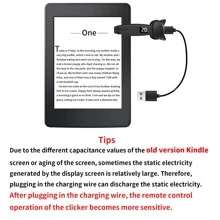 Remote Page Turner, Suitable For Kindle Paperwhite Oasis Kobo And Other E-Book Readers, Remote Page Turner With Video Recording Function, Suitable For IPad And Android Tablets (Black), Suitable For Summer Vacation, Travel, Portable Camera Wireless Shutter - Black - View 9