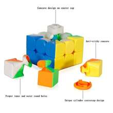 Cubo Mágico De Velocidad Rubik 3x3 El Desafío Perfecto Para Mentes Ágiles - Multicolor - Ver 7